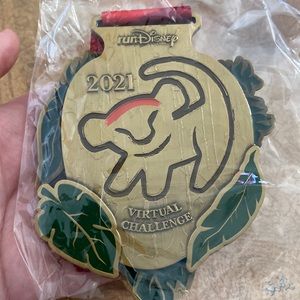 RunDisney medal The Lion King virtual summer series 2021